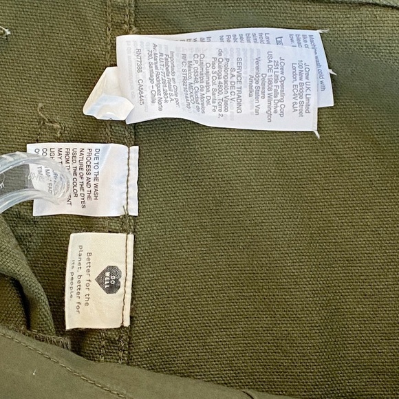 NWOT Madewell Emmett High Waist Green Shorts Sz 31 - Picture 7 of 8